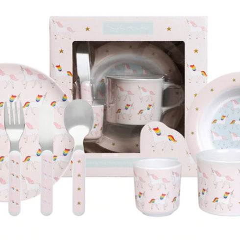 Unicorn Children's Mealtime Set